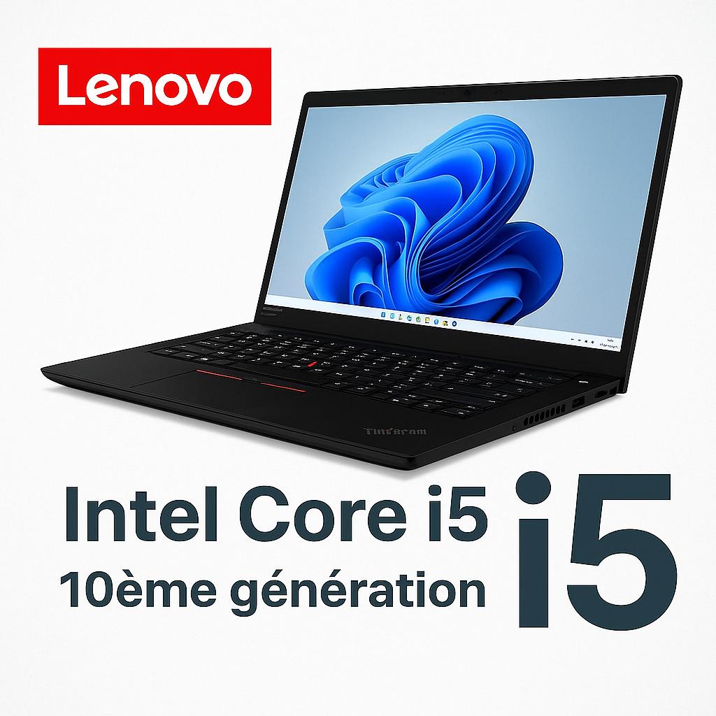 Ordinateur Lenovo ThinkPad, 10e génération, RAM 16 Go
