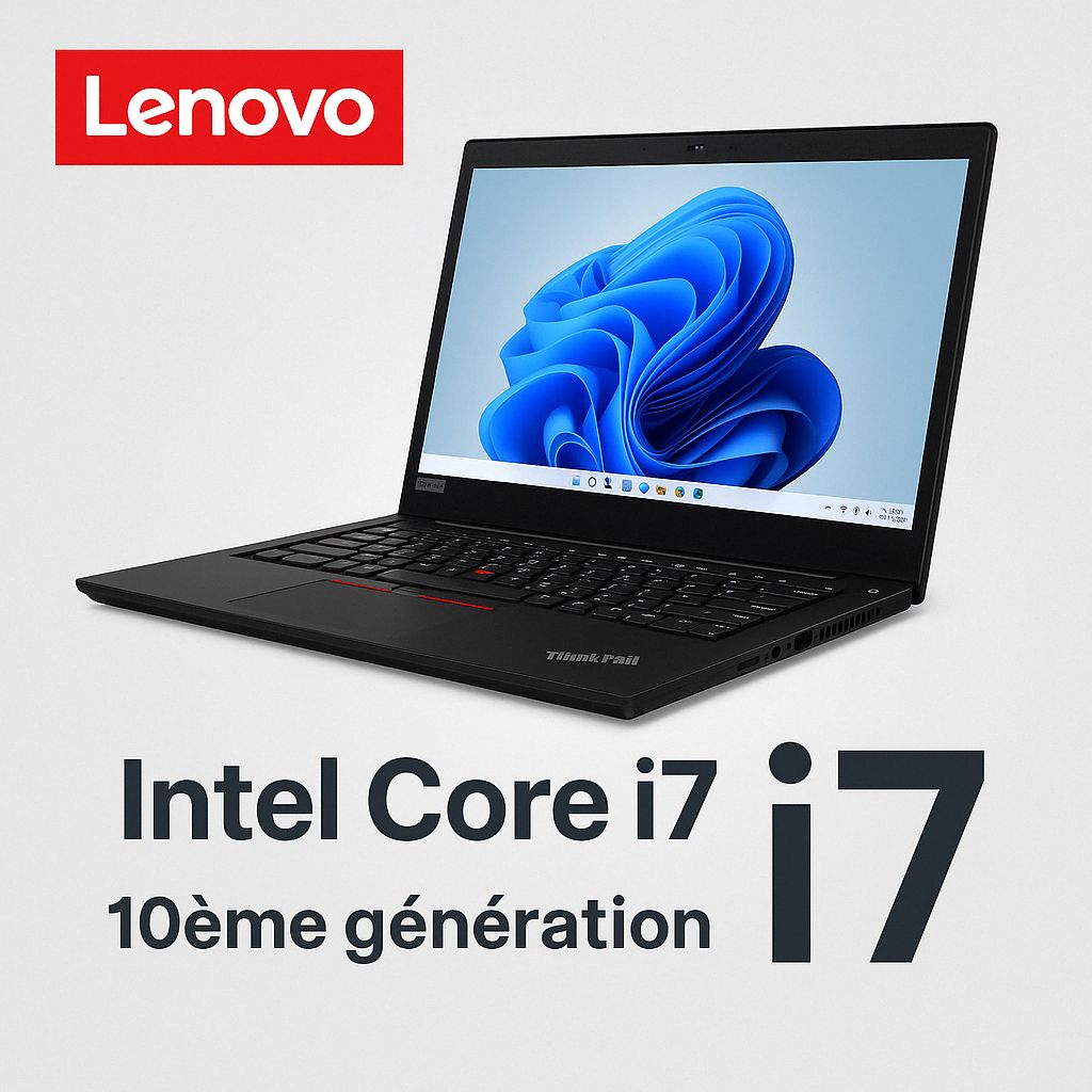 Lenovo Core i7, 10e génération, RAM 16 Go 
 

