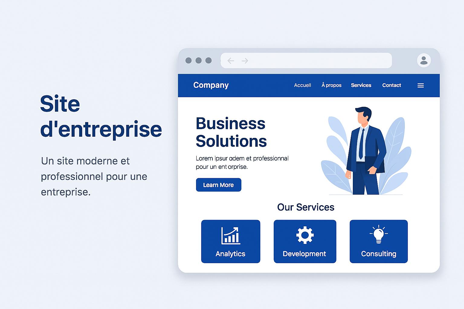 Site entreprise
